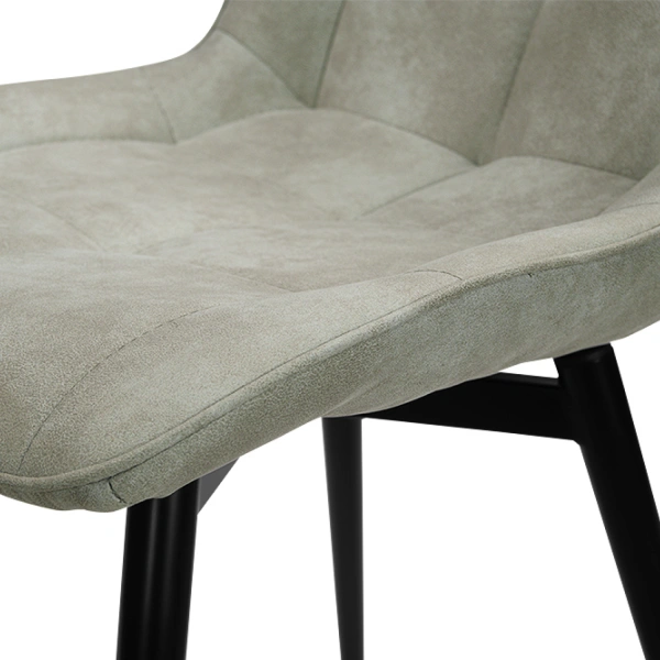 Стул B105-m (B105-m SD SNOW, BK)